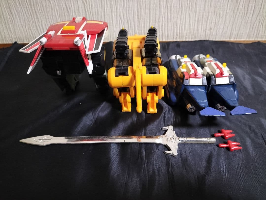 ジャンク品 当時物 DX超合金 超獣合体ライブロボ (超獣戦隊ライブマン)