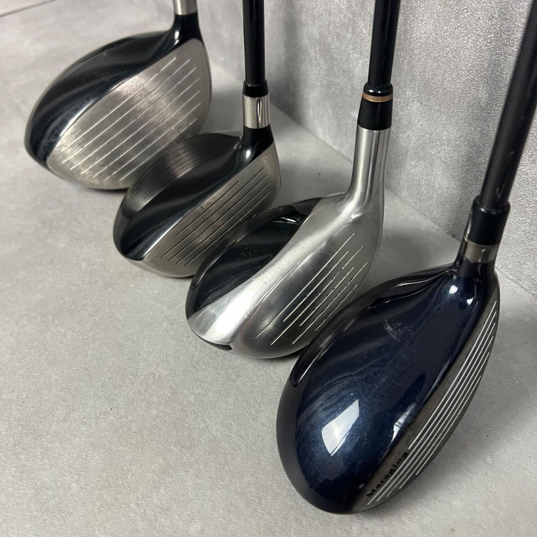 スリクソン　テーラーメイドなど　初心者おすすめ　メンズゴルフ12本セット　右