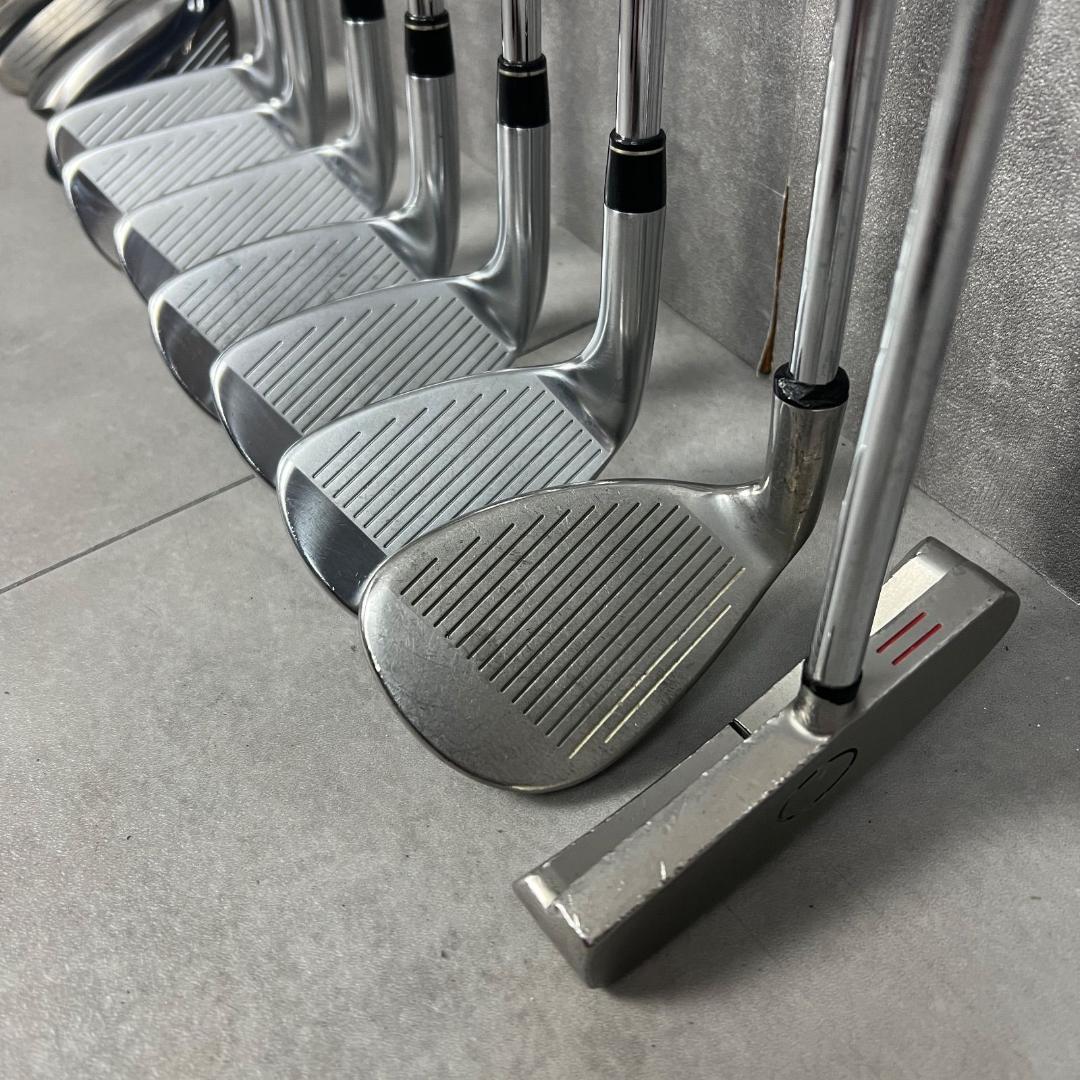 スリクソン　テーラーメイドなど　初心者おすすめ　メンズゴルフ12本セット　右