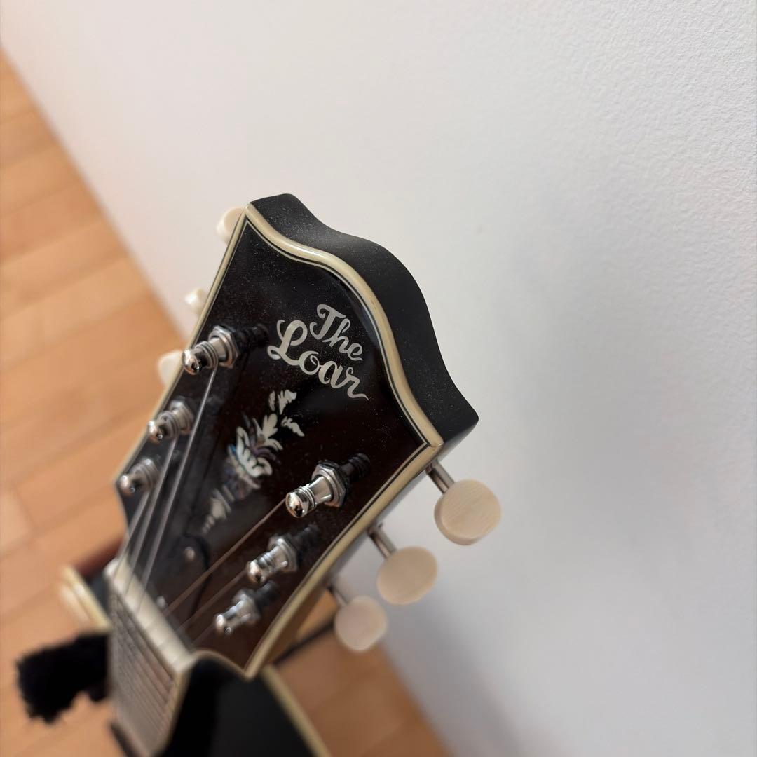 LOAR LH-700 Vintage Sunburst ピックギター