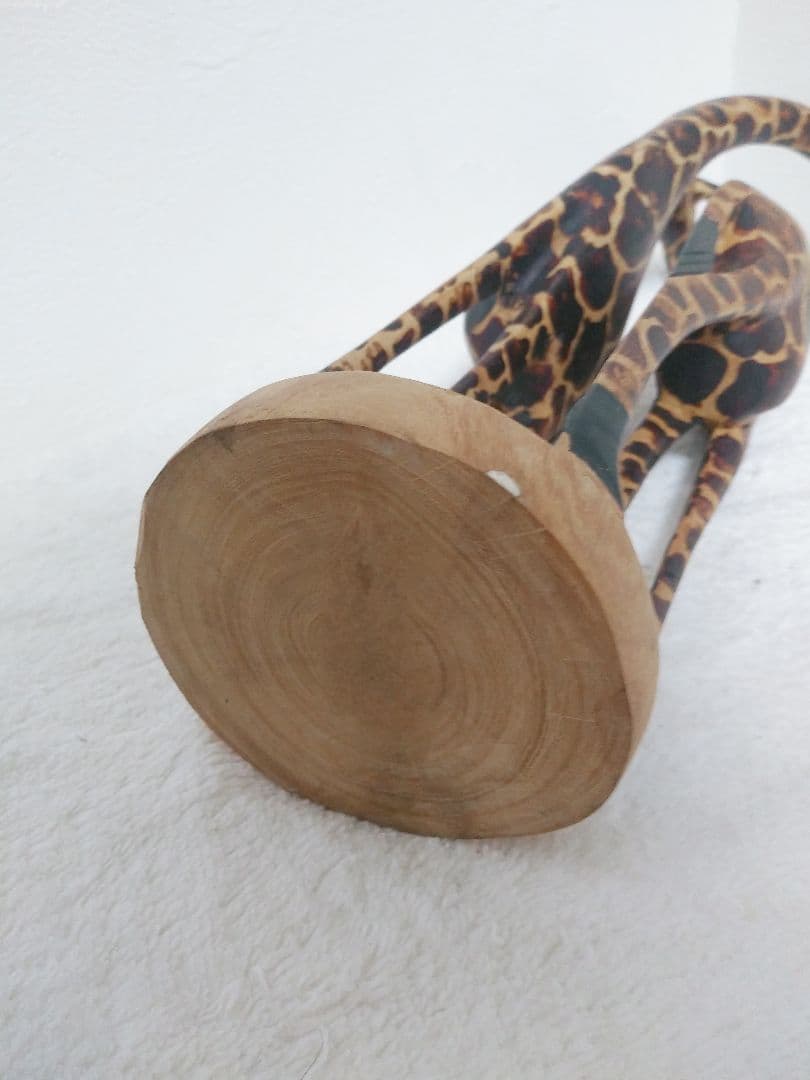 アジアン　雑貨　置物　キリン　アニマル