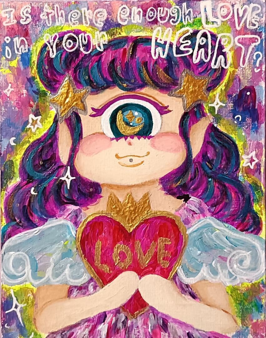 【愛と狂気のマーケット出展作品】Icono-Eye-再生-LOVE