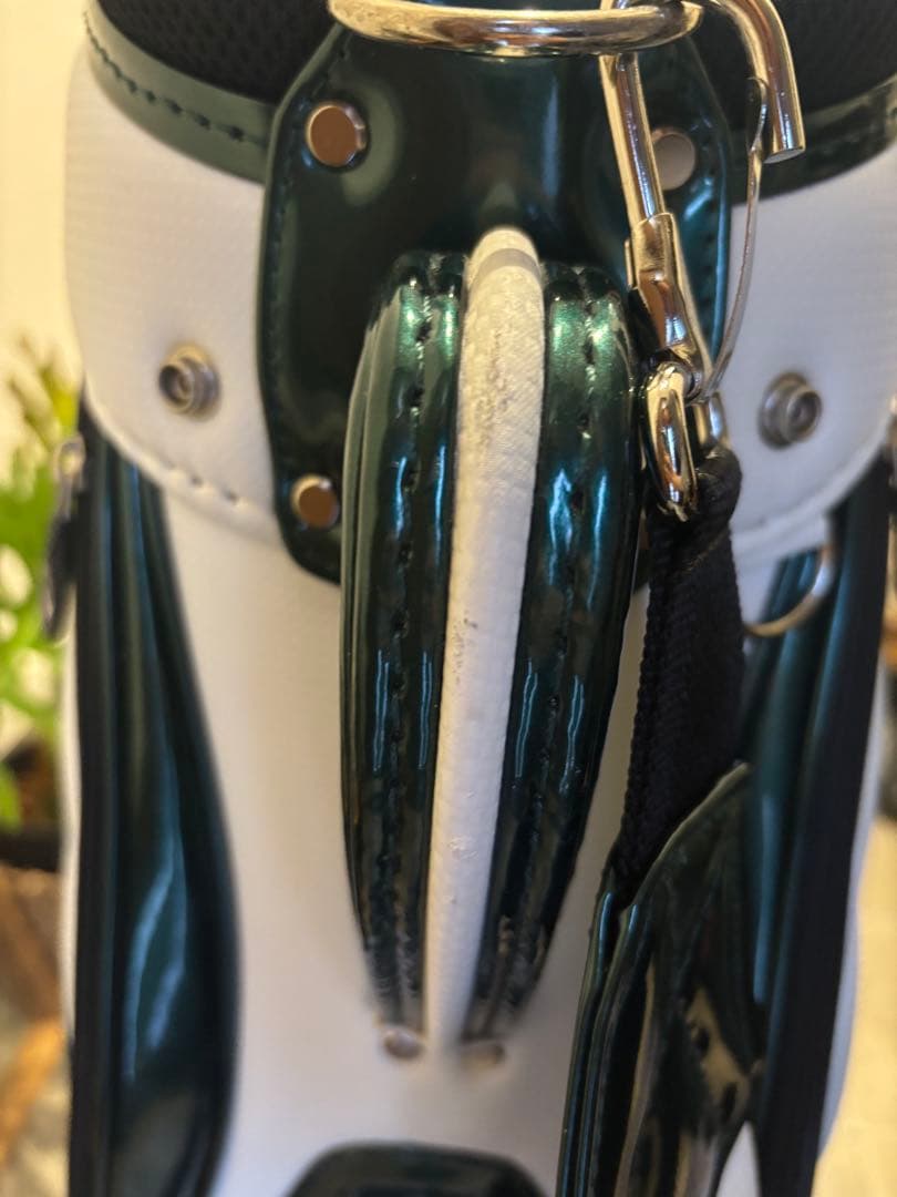 【掲載終了まで残りわずか】Callaway キャディバッグ ホワイト・グリーン