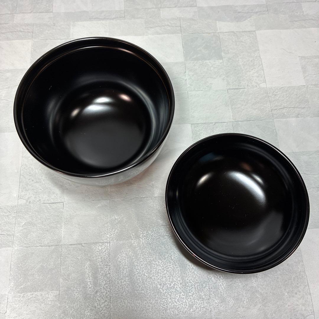 金津塗 吸物椀 桜柄 5客