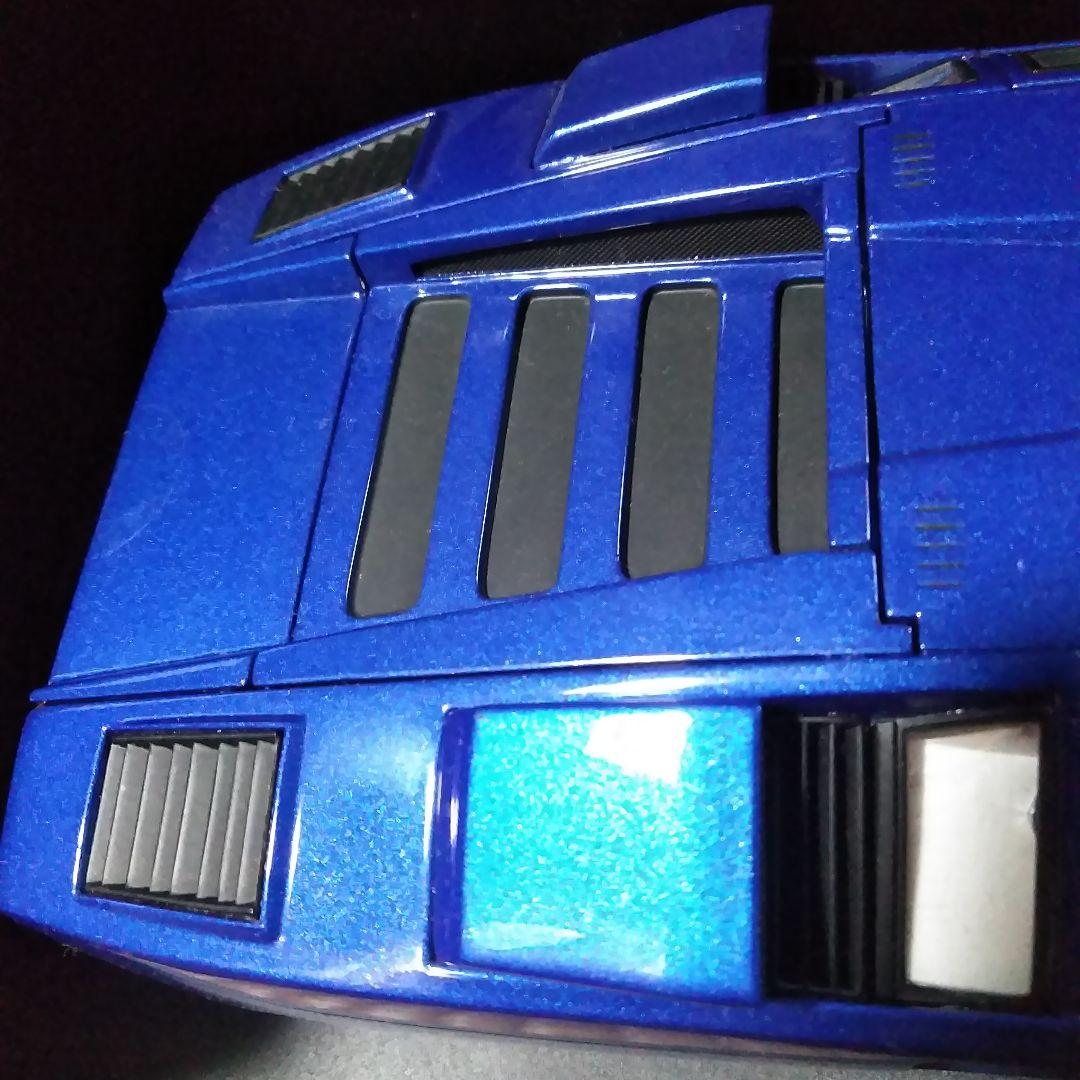 京商　ランボルギーニカウンタック　LP400 メタリックブルー　1/18