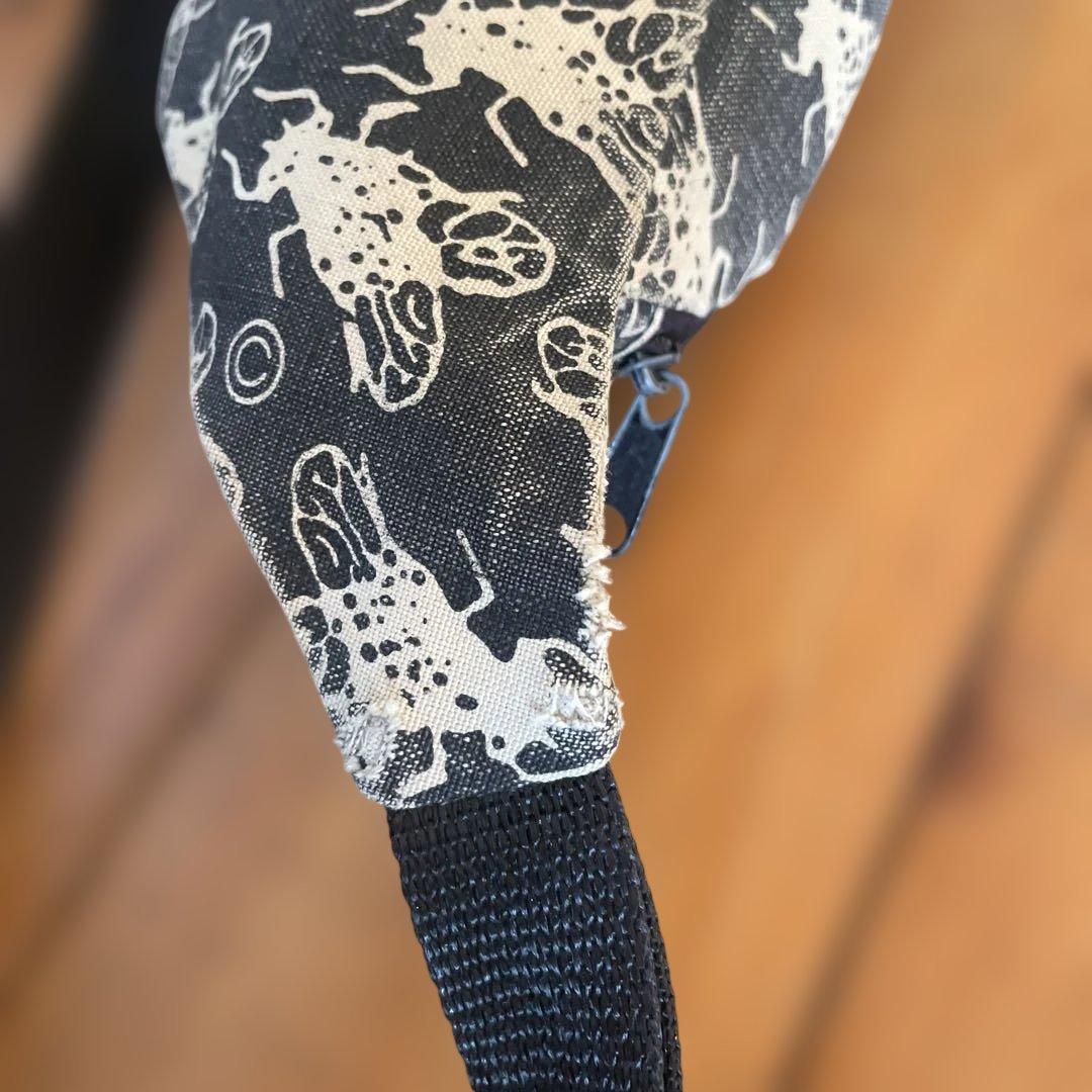 当時物 マドリッド ハエ柄 ウエストポーチ Madrid Old skate