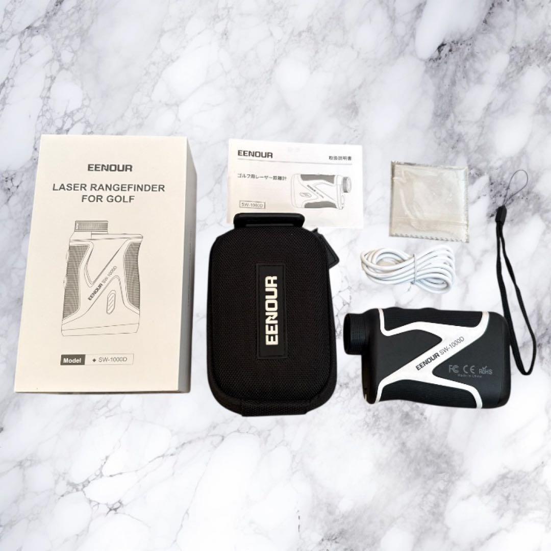 ゴルフ距離計　イーノEENOUR 赤文字見やすい