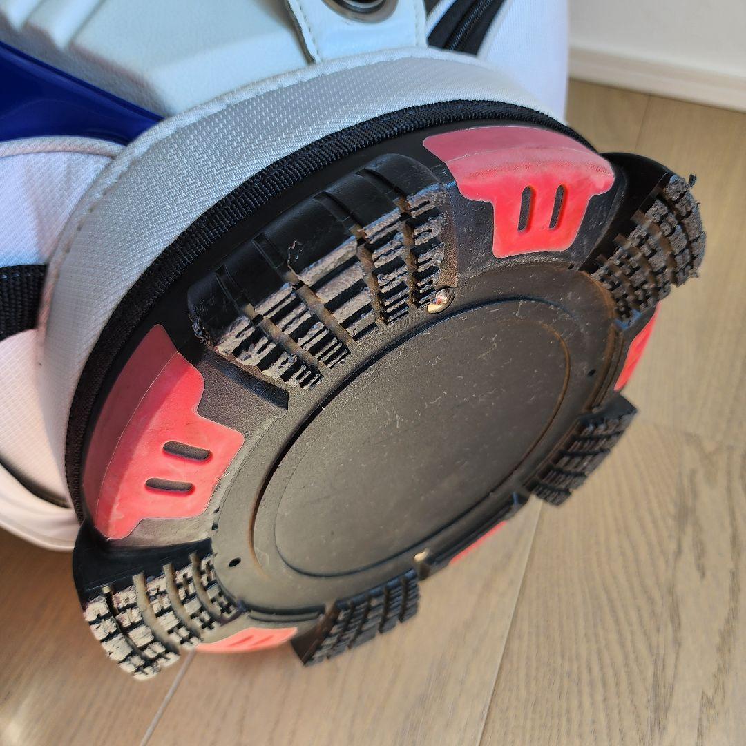 TaylorMade テーラーメイド キャディバッグ ホワイト/ブルー/レッド