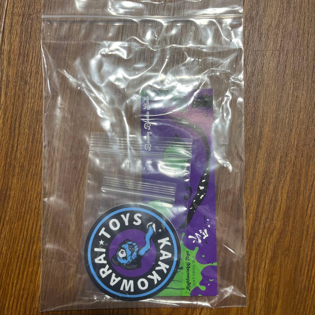 かっこわらい雑貨店　TAMA ソフビ　ピンク