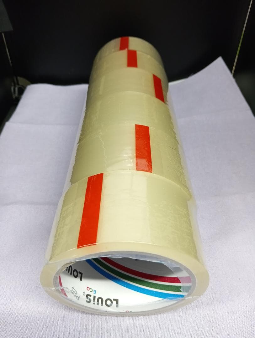 【超特価】OPPテープ 梱包テープ 43μｍ×48ｍｍ×45ｍ×6巻セット×12