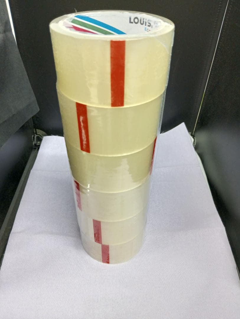 【超特価】OPPテープ 梱包テープ 43μｍ×48ｍｍ×45ｍ×6巻セット×12