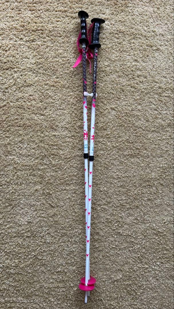 PURECONSCIOUSスキー板　ブーツ　Disneyのかわいいポートセット