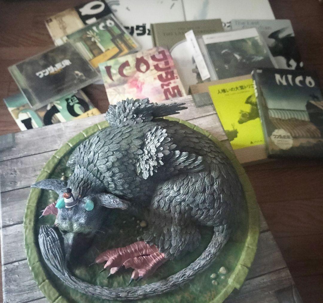 上田文人　人喰いの大鷲トリコ　フィギュア　ico ワンダと巨像　ソフト　cd