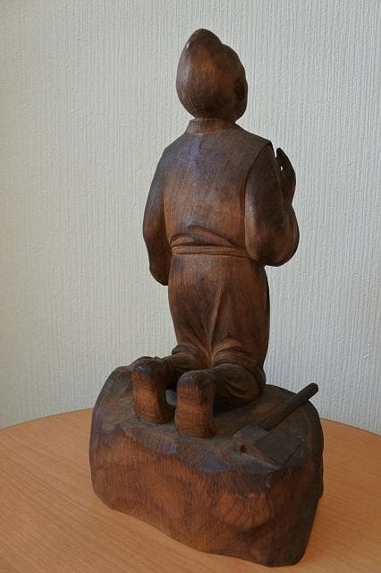 木彫 水戸　清芳　刀