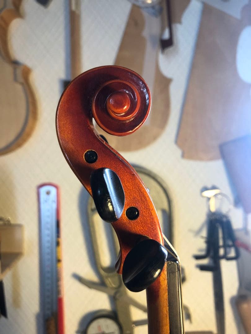 【駒&魂柱調整済】Suzuki分数バイオリンNo280 1/2 1977