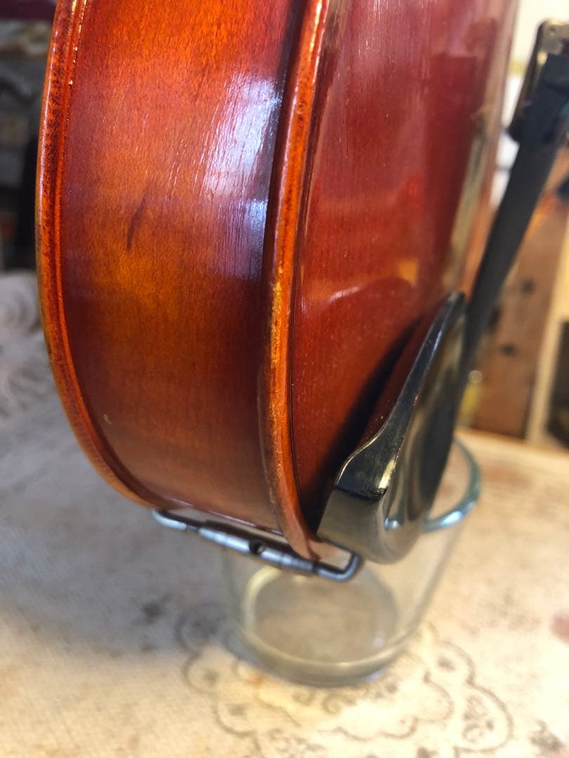 【駒&魂柱調整済】Suzuki分数バイオリンNo280 1/2 1977