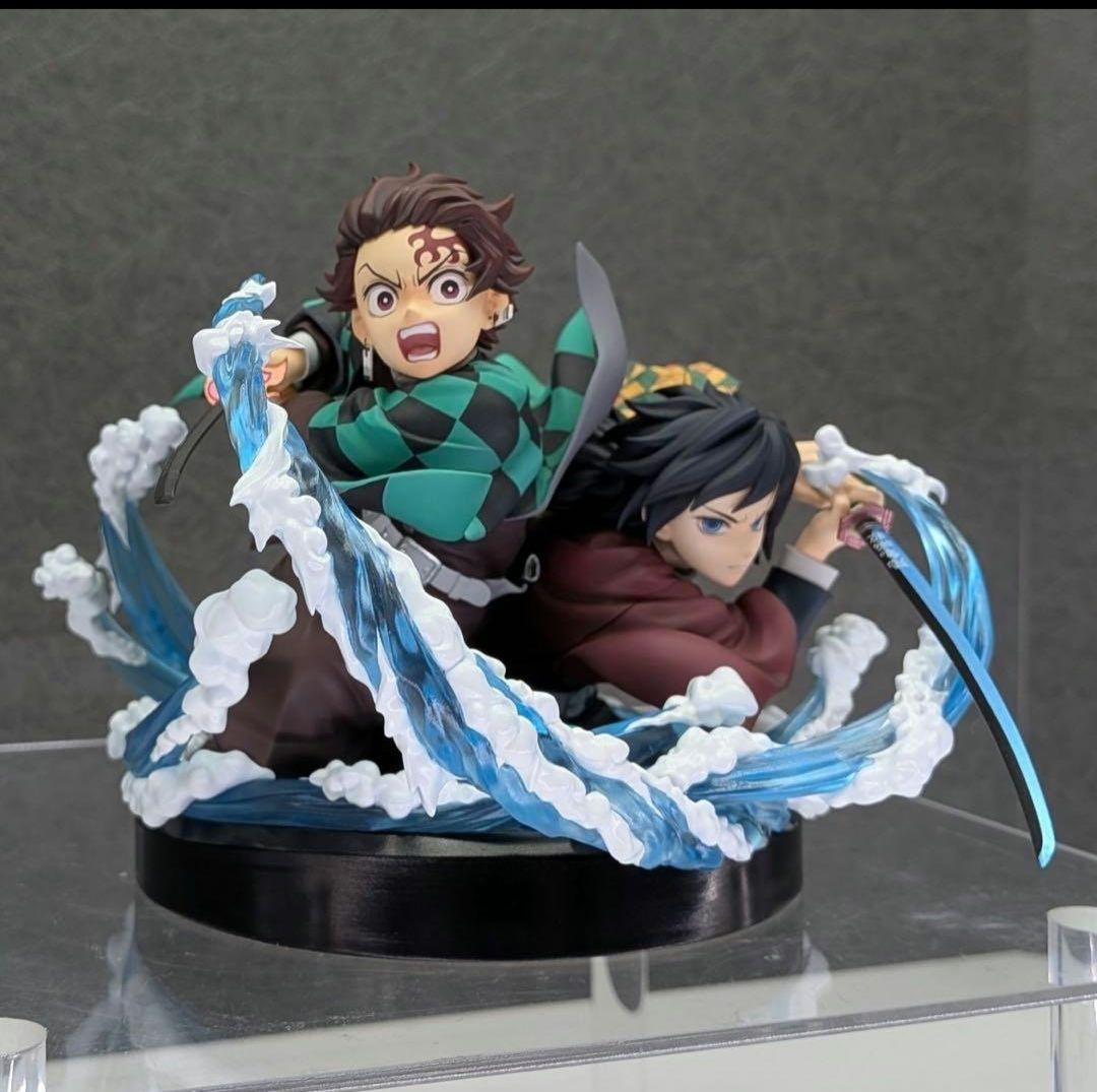 鬼滅の刃 アニプレックスくじ 炭治郎 & 義勇 ノンスケールフィギュア A賞