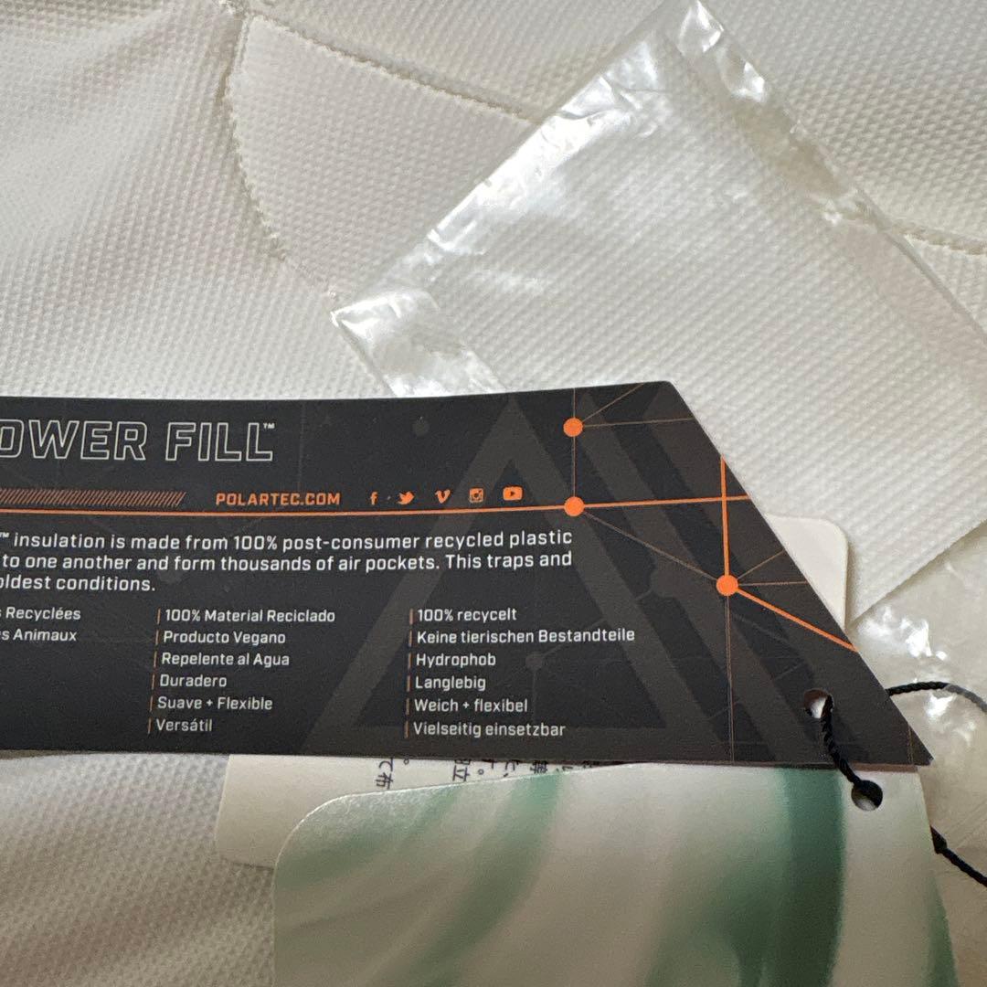 PEARLY GATES 中綿入れ防寒　ダウンレディースストレッチパンツ白ゴルフ