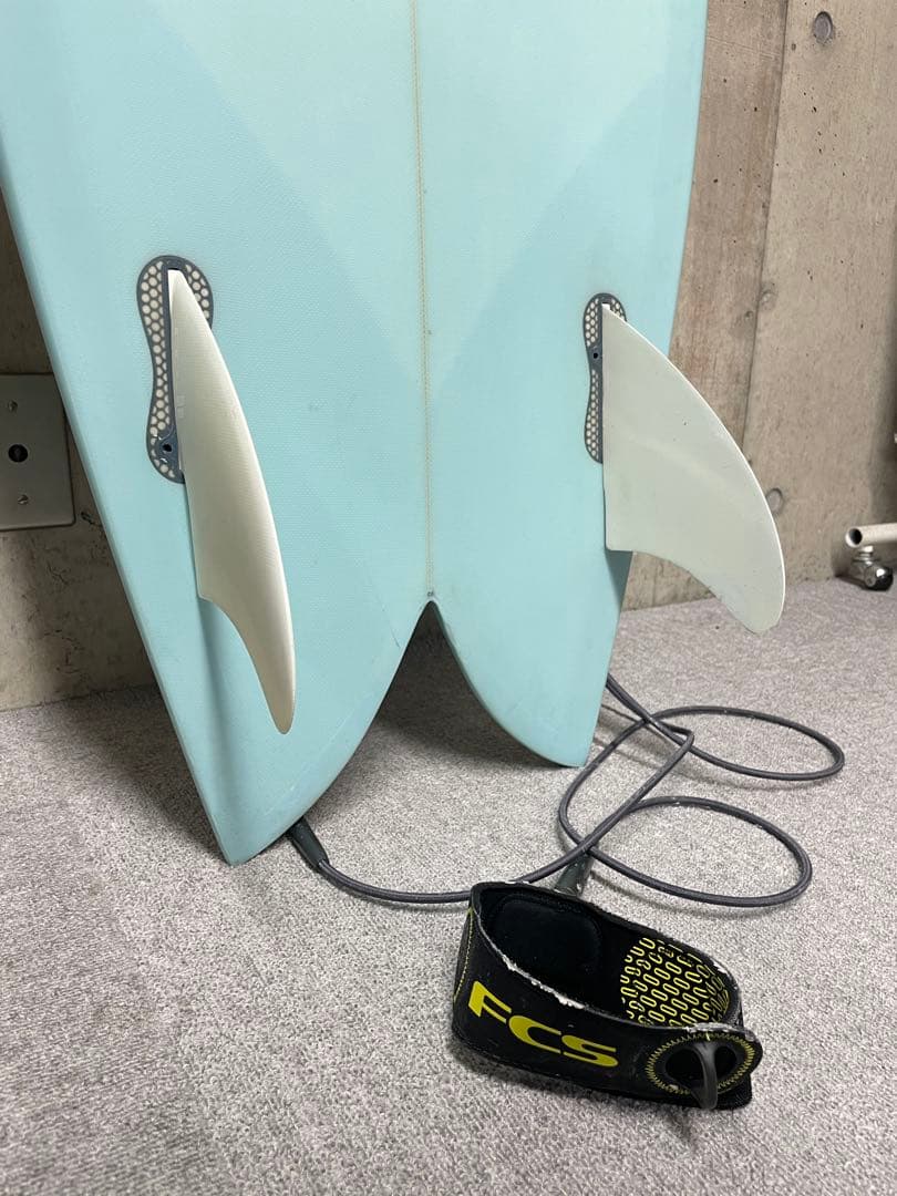 Liberal surf designライトブルー ショートボード