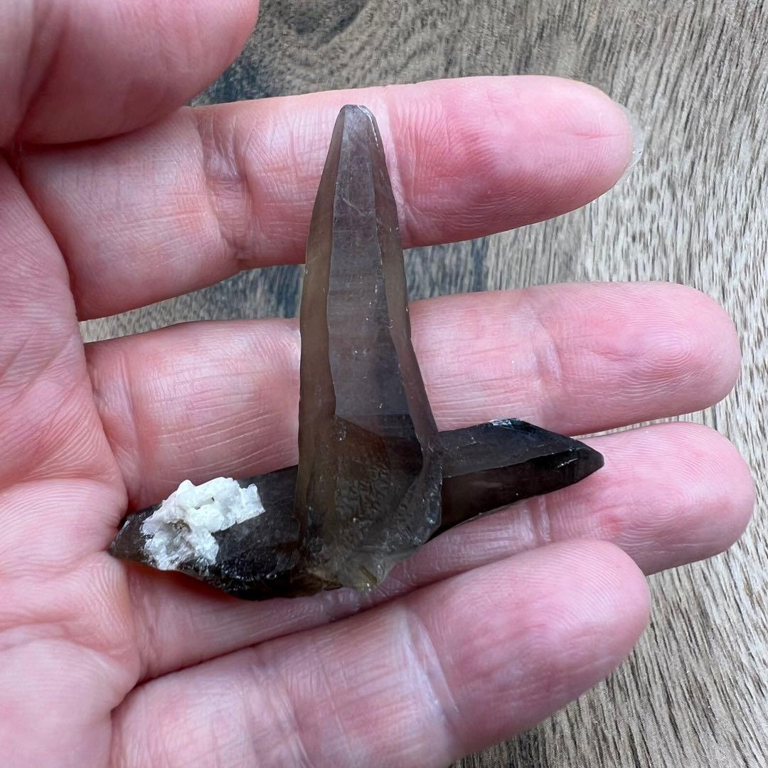 ハイアライトオパール HY1 スモーキークォーツ 鉱物 標本 原石