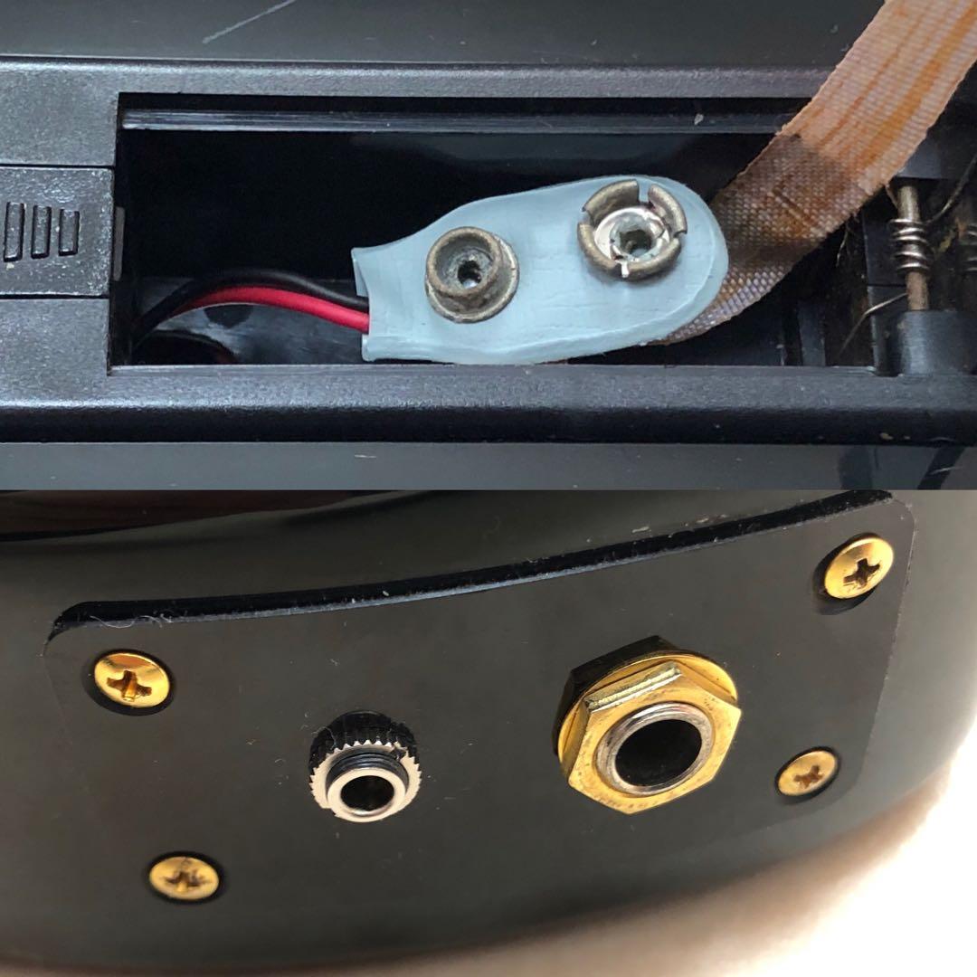 【超美品】ZO-3C ブラック アンプ内蔵ミニギター 専用ケース付き！！