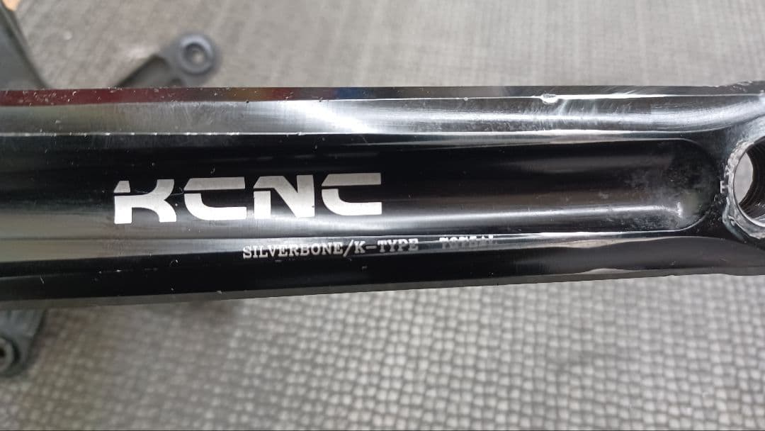 【珍】kcnc ピスト シングル クランクセット