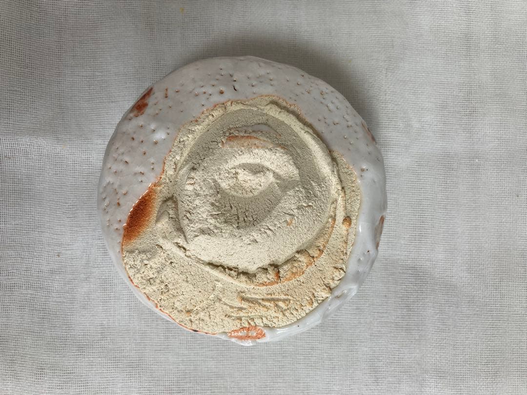 木戸貞昭／箱付絵志野茶碗／A68