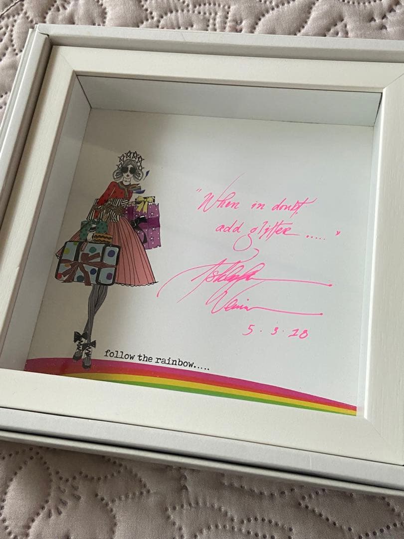 超レア☆ヴェリエハンドクラフテッド☆非売品☆直筆サイン