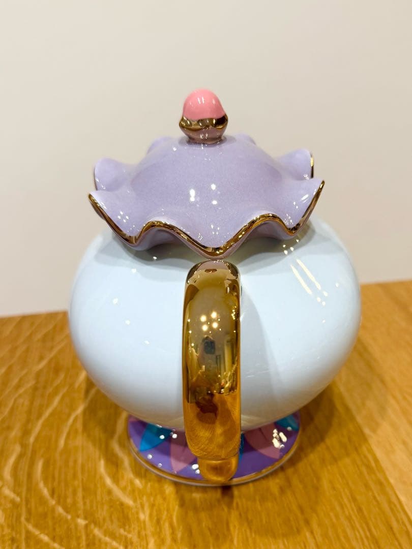 美品 ディズニーリゾート　美女と野獣　ポット婦人　ティーセット7点セット