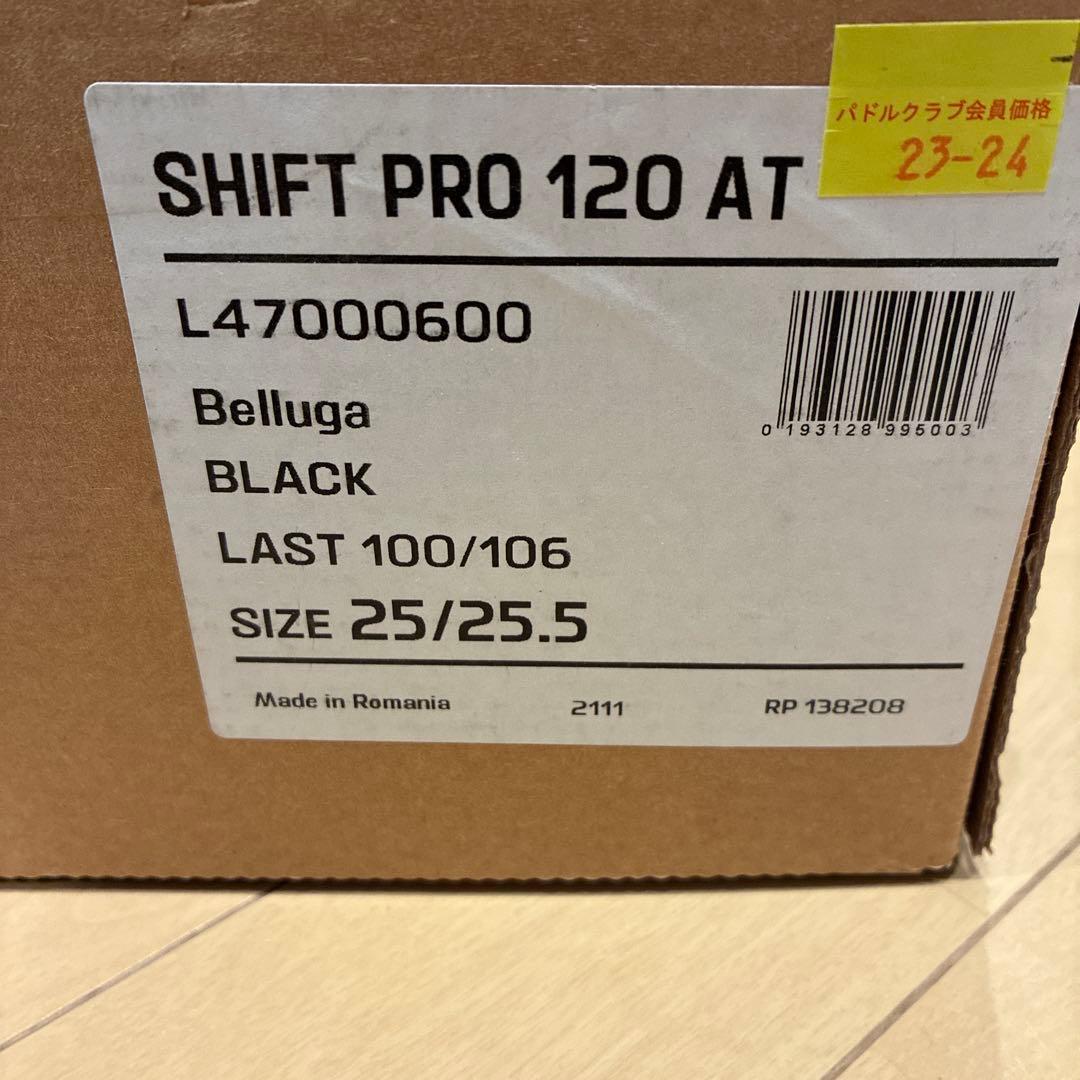 Salomon SHIFT PRO 120 AT ブラック 25/25.5