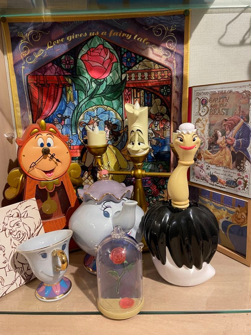 美女と野獣 キャラクター フィギュアセット