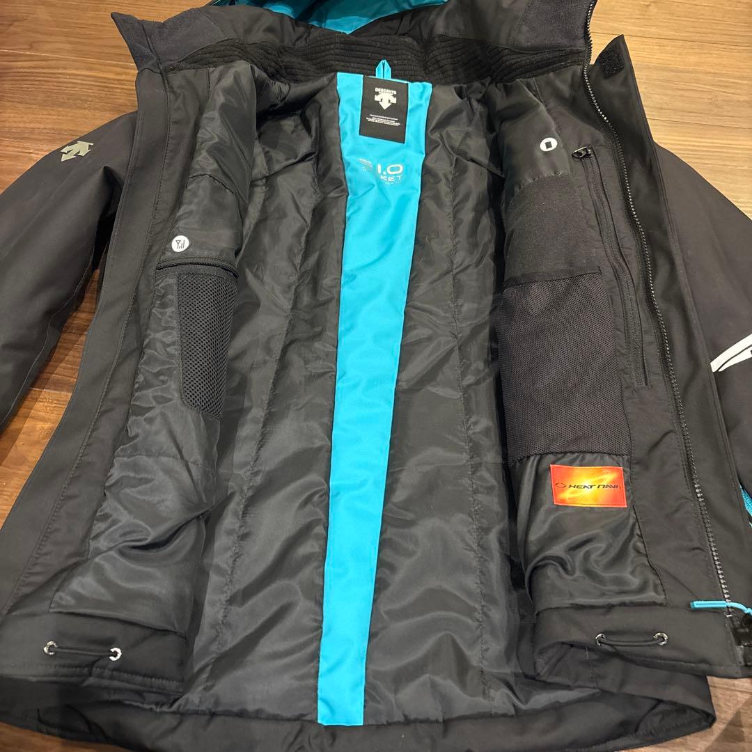 DESCENTE S.I.O PANTS ブラック スキーウェア