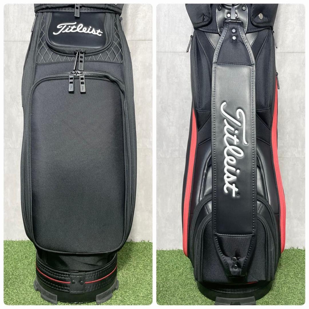 タイトリスト ツアーモデル Titleist キャディバッグ ゴルフバッグ 良品