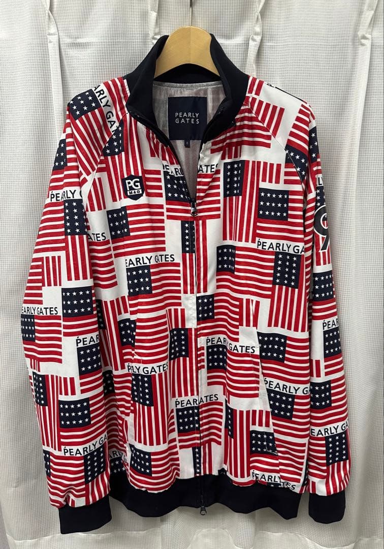 PEARLY GATES アメリカ国旗ジャケット