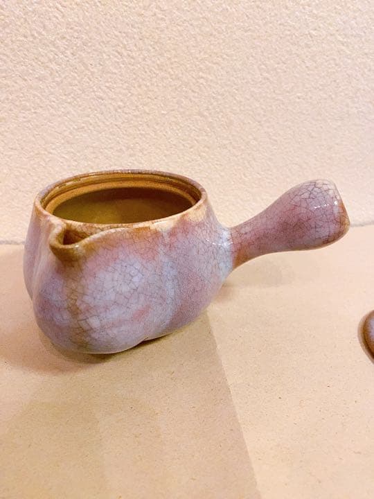 萩焼　萩むらさき　茶器揃