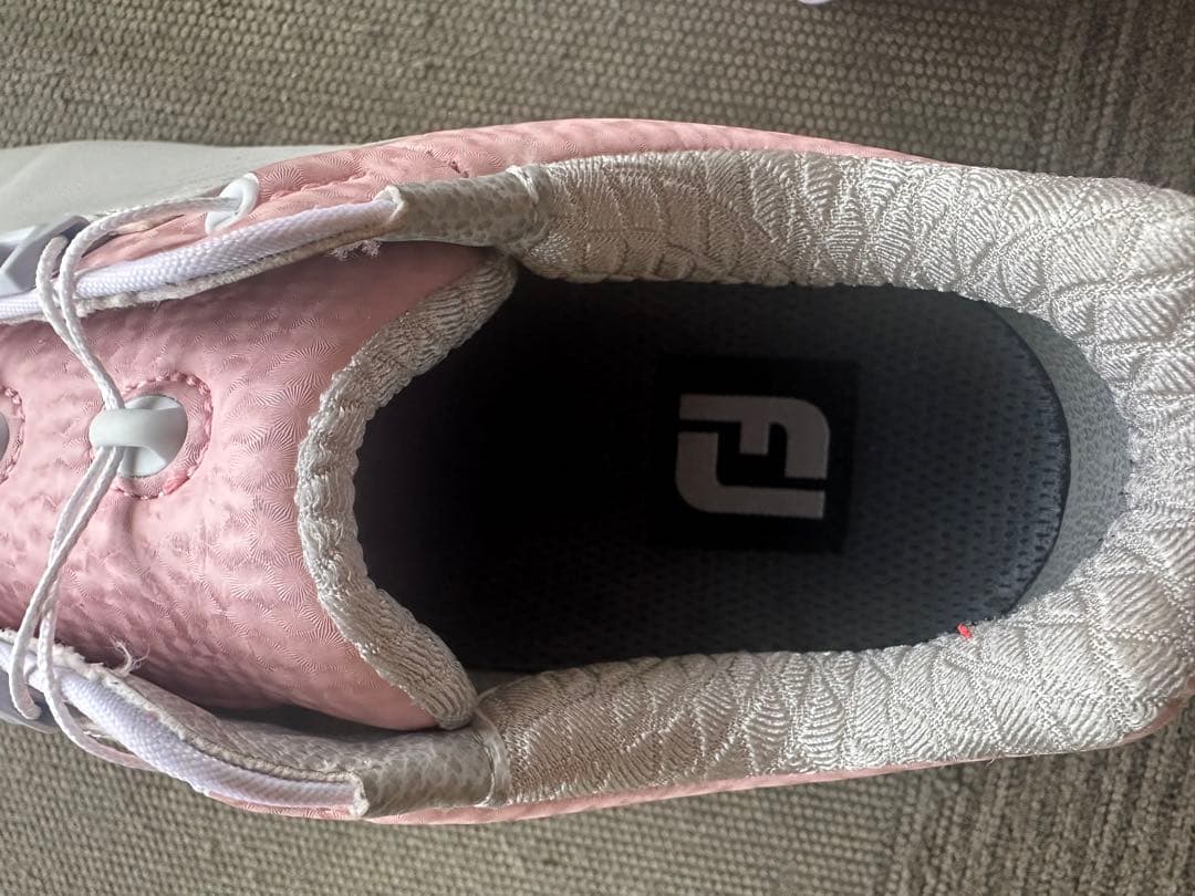 FootJoy ゴルフシューズ 女性用 ホワイト/ピンク