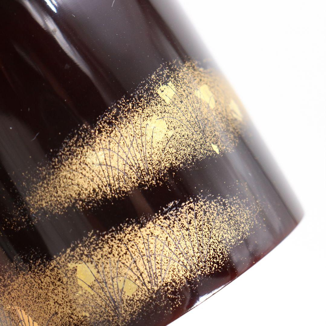 鈴木松栄作 雪月花 金輪寺 薄茶器 茶道具 共箱　C661　NT9