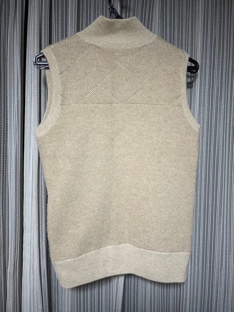 ラルフローレン　ポロゴルフ　ウールカシミヤ リバーシブルベスト S