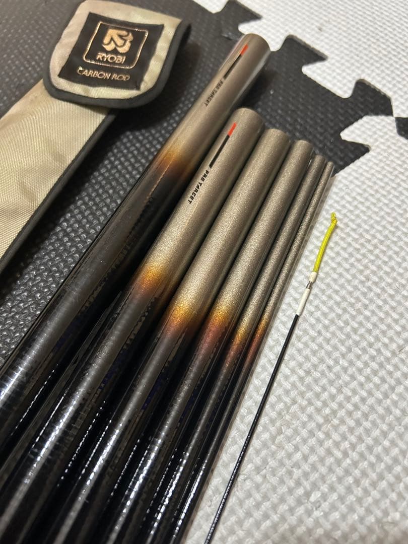 RYOBI リョービ カーボンロッド プロターゲット　鮎VS 中硬硬　90-76