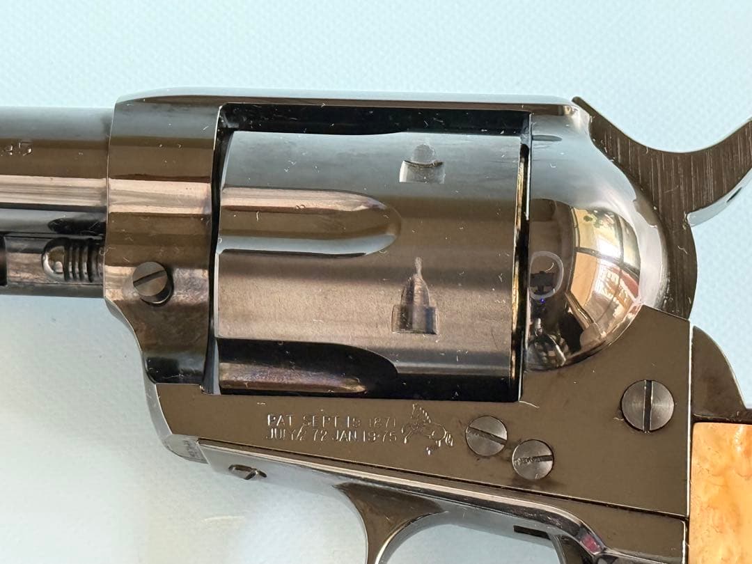 タナカ製コルトS.A.Aシビリアン4 3/4インチ　ステールフィニィシュガスガン