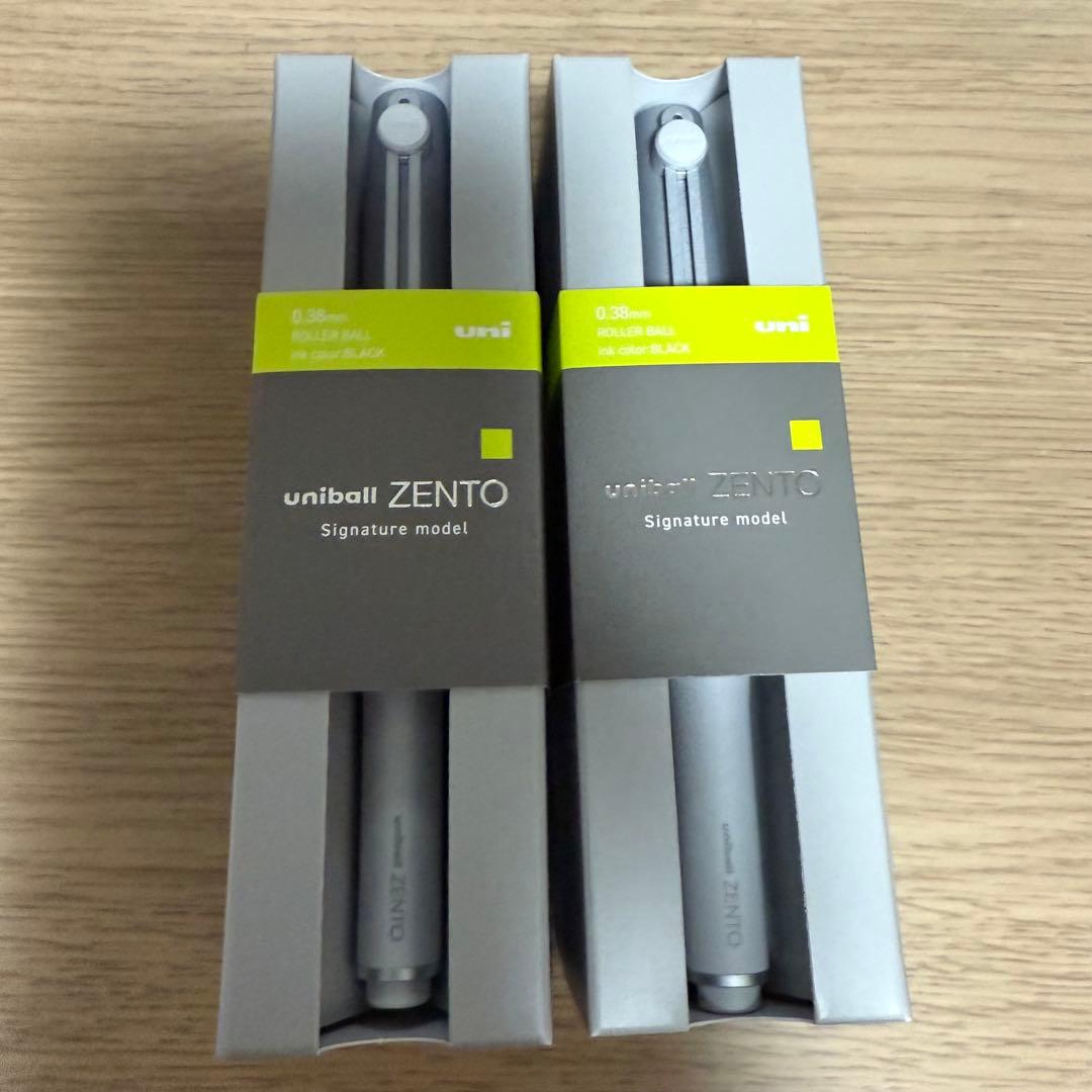 uniball ZENTO ユニボールゼント シグニチャーモデル 0.38 ２本