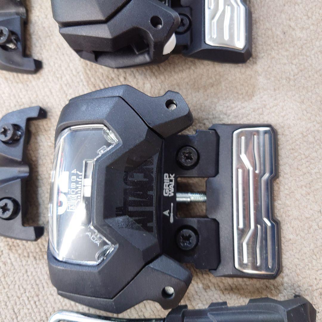 【訳あり】チロリアビンディングATTACK14 ワイドブレーキ パウダースキー用