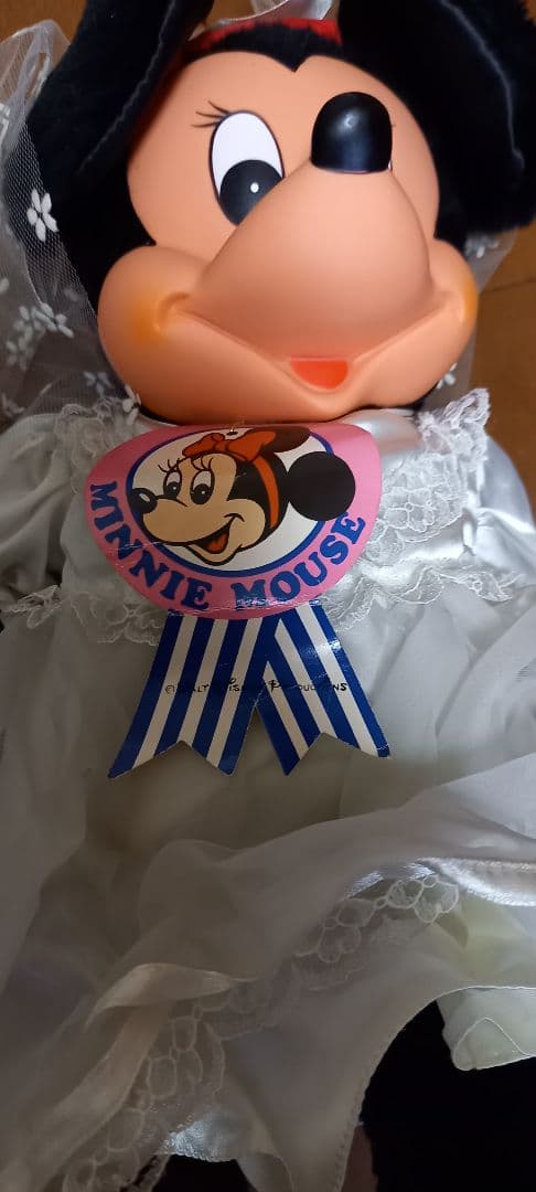 ミッキーミニーヴィンテージぬいぐるみ