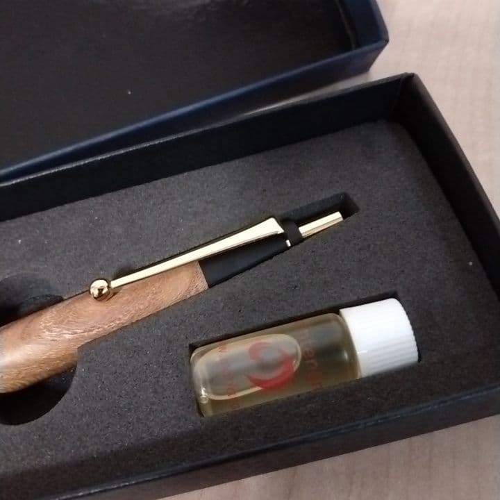 格安！野原工芸 エンジュ ボールペン 本体　本店限定　旧型玉クリップ