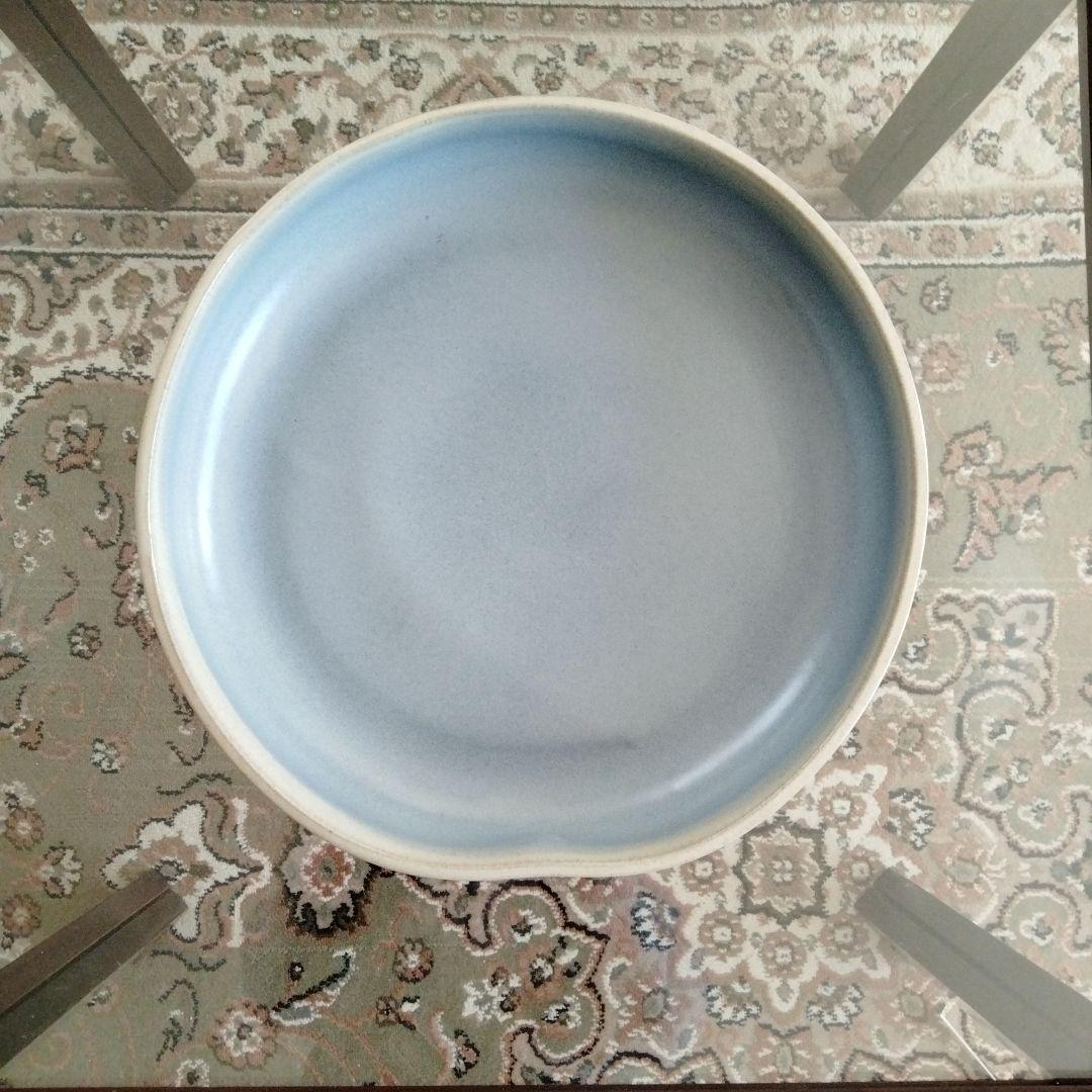 中国骨董　水盤 文房具【超大水盤、青磁洗】旧家蔵陶磁器名品　希少貴重コレクション