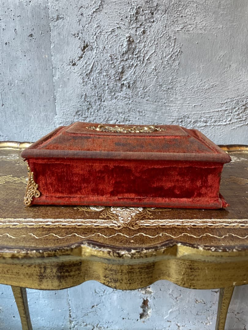 【フランス便】アンティーク ◆ミラー付ジュエリーボックスSALE~2/10迄