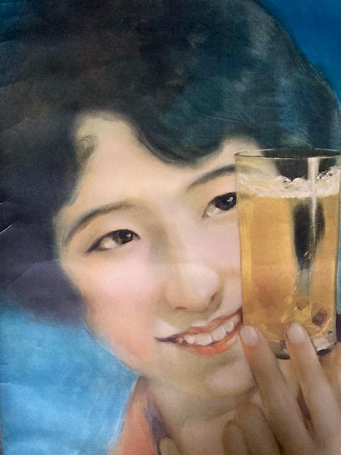 ②　キリンビール　大正浪漫　戦前　昭和レトロ　アンティーク　大正ロマン　ポスター