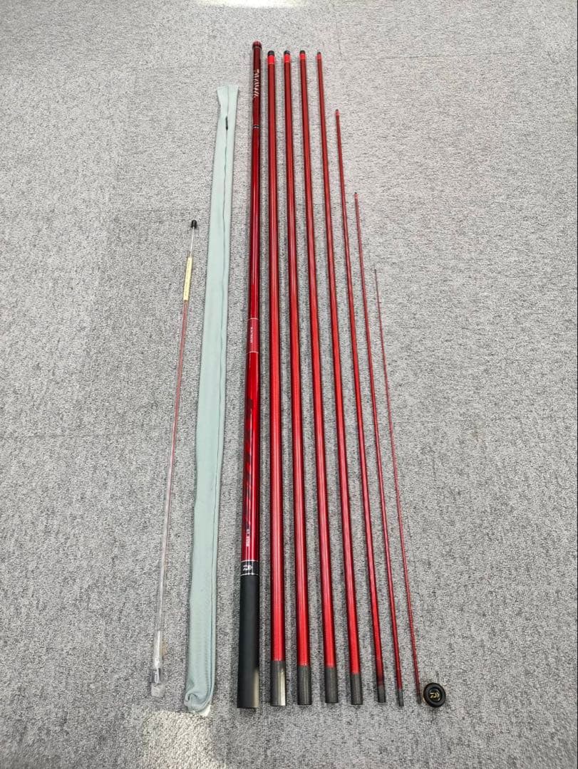 DAIWA　銀影競技スリムトレーサー95SR 鮎竿 ＋　穂先付き