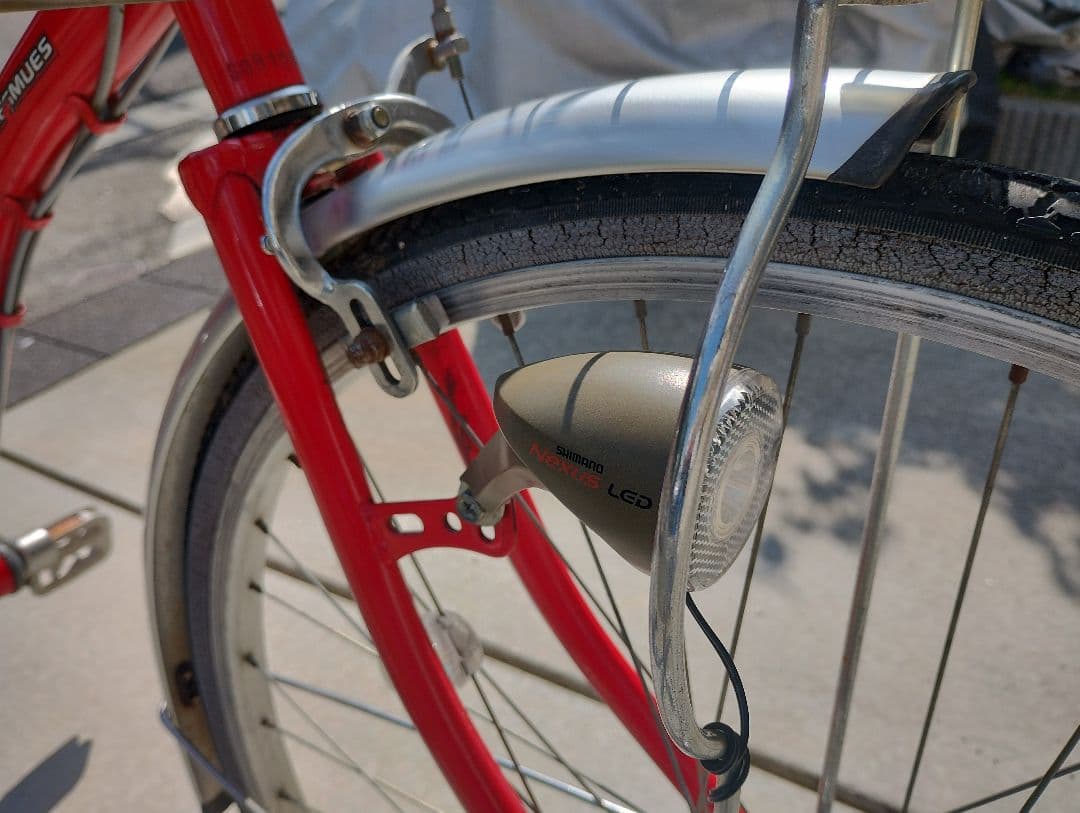 【お引取限定・サドル新品】27インチ 内装3段 LEDオートライト CBあさひ