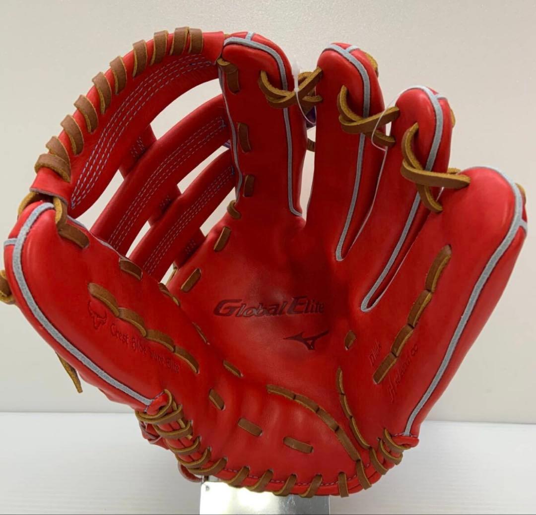 ミズノ 硬式 グローバルエリート 記念モデル 外野 18N ダイバーシティブルー